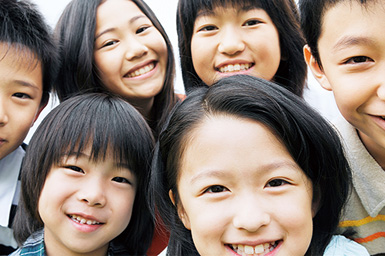 子どもたちの笑顔